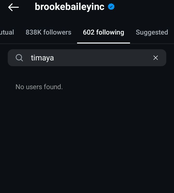 Brooke Bailey Unfollows Timaya On Instagram, Deletes All His Photos 9 Brooke Bailey Unfollows Timaya On Instagram, Deletes All His Photos