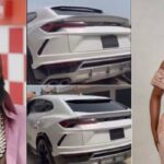 Sophia Egbueje Takes Delivery Of Her Lamborghini, Throws Shade At Burna Boy [Video]