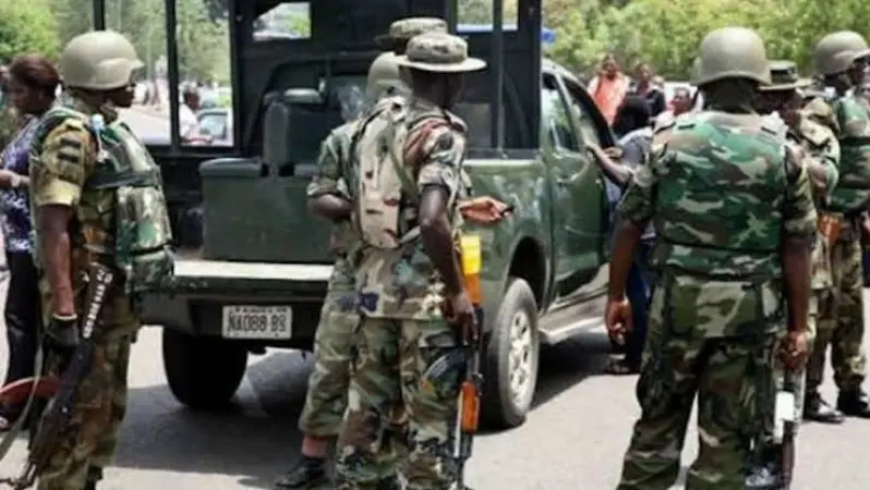 Military Officers Invade Ikeja Electric Office, 'Assault Staff, Steal Laptops, Phones' [Video]