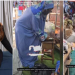 Actress Bimbo Ademoye Disguises Herself To Buy Things In Lagos Market [Video]