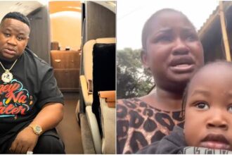 "I'm Tired Of Raising This Boy Alone" - Cubana Chief Priest’s Alleged Baby Mama [Video]