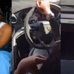 Reactions As Uche Montana Flaunts Her Lamborghini [Video]