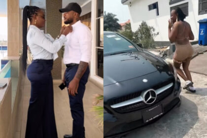 Blessing CEO Jubilates As IVD Gifts Her Mercedes Benz [Video]