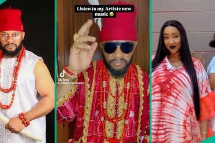 Judy Austin Reacts As Yul Edochie Signs New Artist On His Record Label [Video]