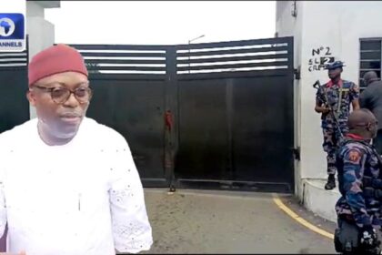 Governor Fubara Arrives Rivers Assembly Complex To Find Gates Locked