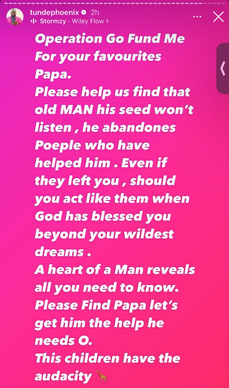 Asake’s Ex-Manager, Tunde Phoenix Slams Singer For Abandoning Sick Father, Plans GoFundMe