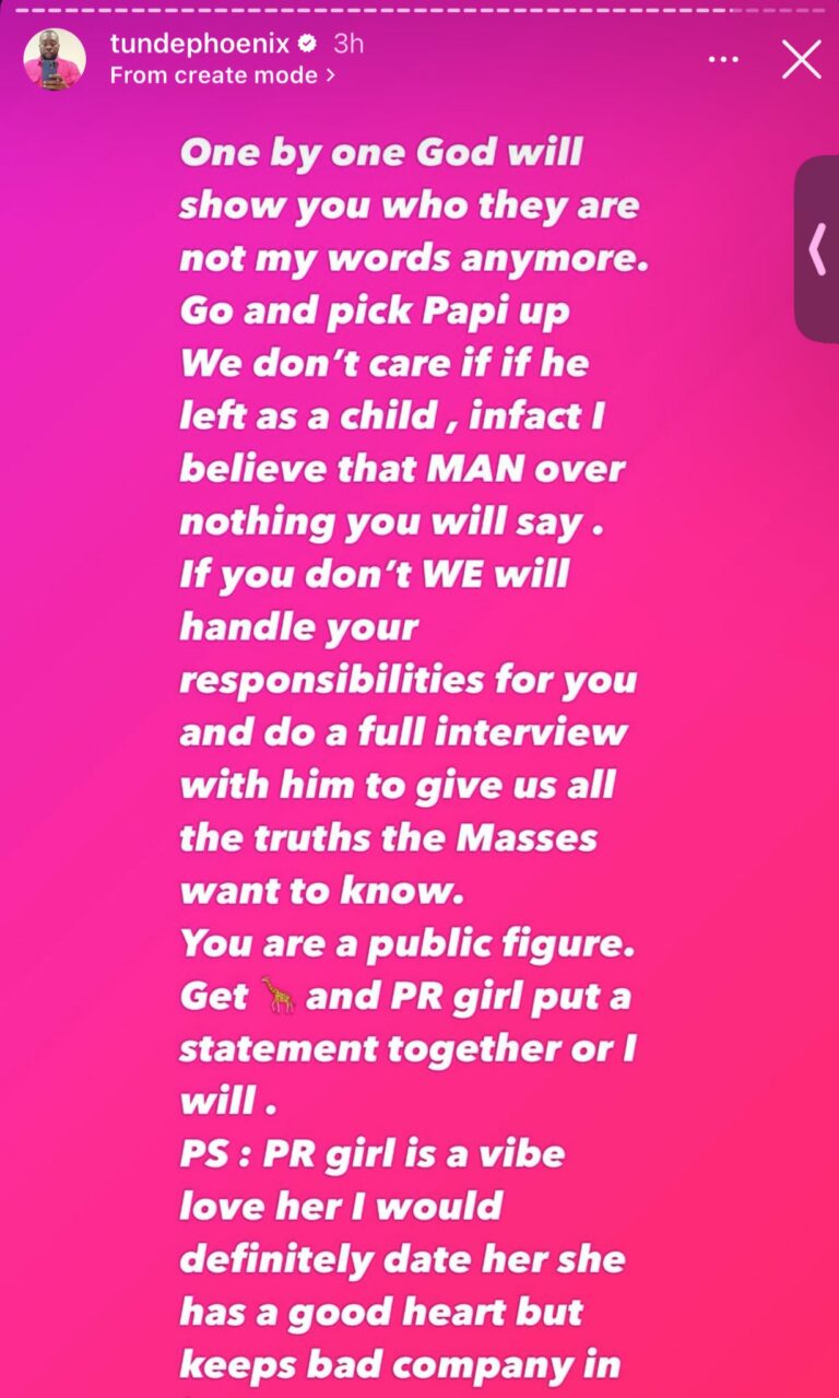 Asake’s Ex-Manager, Tunde Phoenix Slams Singer For Abandoning Sick Father, Plans GoFundMe