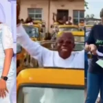 Watch The Moment Pastor Jerry Eze Donated Tricycles To Mark 18th Wedding Anniversary [Video]