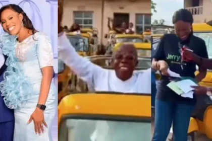 Watch The Moment Pastor Jerry Eze Donated Tricycles To Mark 18th Wedding Anniversary [Video]