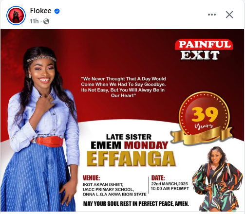 Fiokee Announces Burial Arrangements For Sister Allegedly Killed By Her Boyfriend