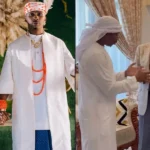 Juma Jux And Priscilla Ojo Visit Tanzanian Ex-President, Invite Him To Their Lagos Wedding [Video]