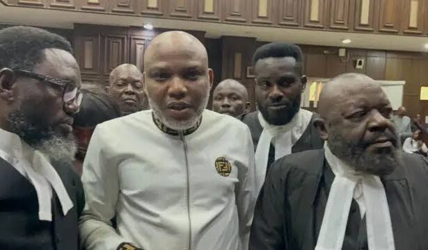 Nnamdi Kanu Apologises For Attacking Judge Nyako, Pleads Not Guilty In Fresh Charges