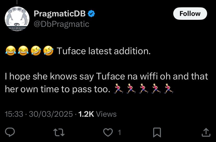 Reactions As 2Face’s New Lover Natasha Osawaru Adopts "Idibia" As Her Surname