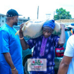YP4T Distributes Over 2,000 Bags of Rice to Support Muslims and Widows During Eid Celebrations in Lagos Police Barracks
