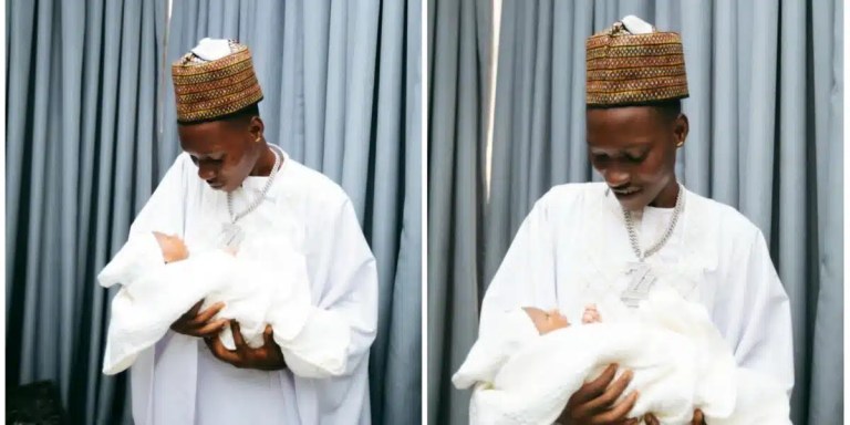 Zinoleesky Announces Birth Of His Second Child [Photos]