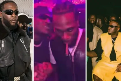 Burna Boy And Peruzzi Meets At Nightclub Amid Feud With Davido, Cubana Chief Priest [Video]
