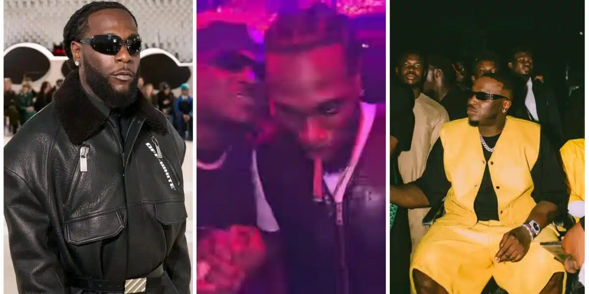 Burna Boy And Peruzzi Meets At Nightclub Amid Feud With Davido, Cubana Chief Priest [Video]