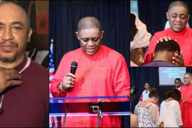 Daddy Freeze Reacts As Fani-Kayode Lay Hands On People In Church [Video]
