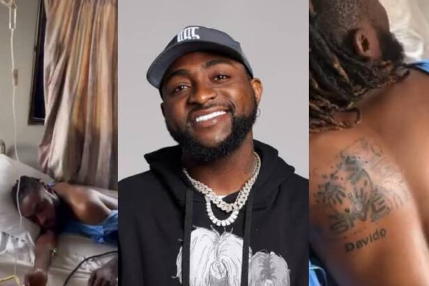 Man Hospitalized After Getting Permanent Tattoo Of Davido’s 5ive Album [Video]