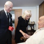 King Charles III And Queen Camilla Visit Pope Francis During Trip To Italy