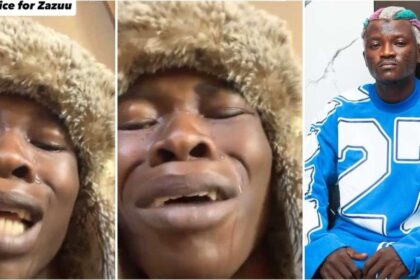 Portable’s New Signee, Wiznurudeen Breaks Down In Tears As He Begs Saheed Osupa [Video]