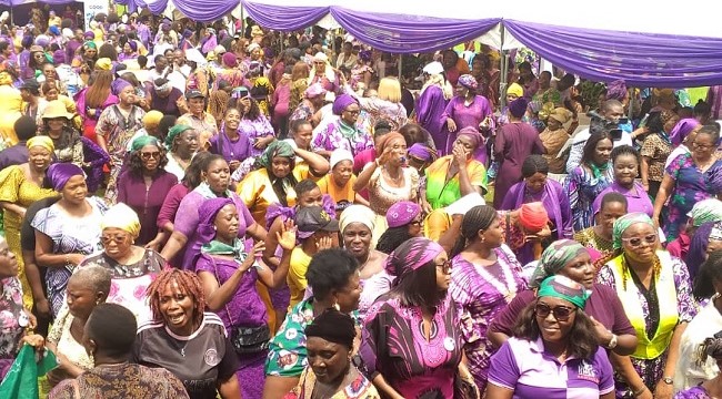 Rivers Women Stage Another Protest In Port Harcourt, Call for Fubara’s Reinstatement [Video]