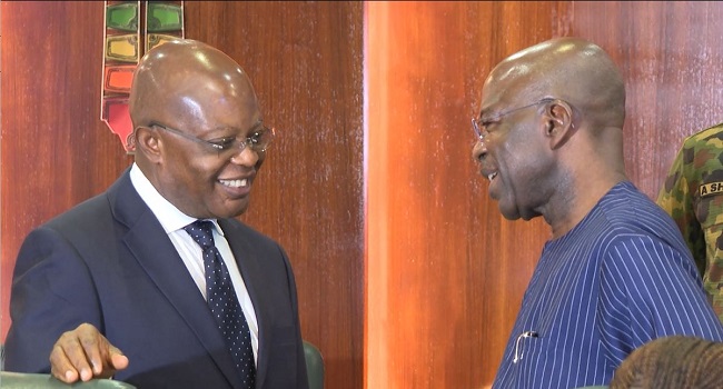 Rivers Sole Administrator, Ibok-Ete Ibas Attends First NEC Meeting In Aso Rock