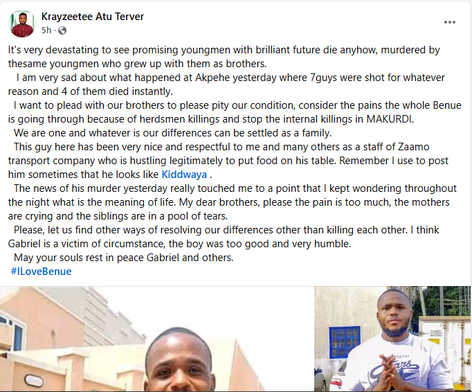 Four Dead, Several Injured As Suspected Cultists Open Fire At Popular Bar In Makurdi