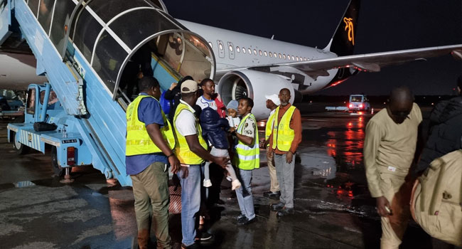 NEMA Receives 203 Vulnerable Nigerians Stranded In Libya