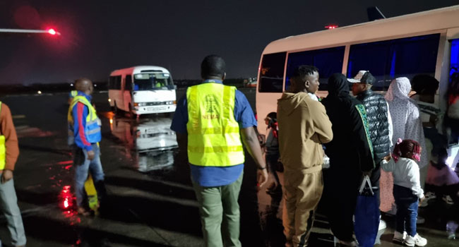 NEMA Receives 203 Vulnerable Nigerians Stranded In Libya