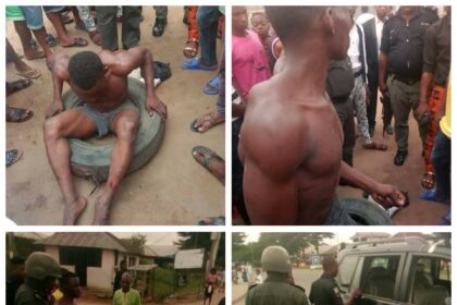 Police Stop Mob Attack, Rescue Suspected Thief In Akwa Ibom [Photos]