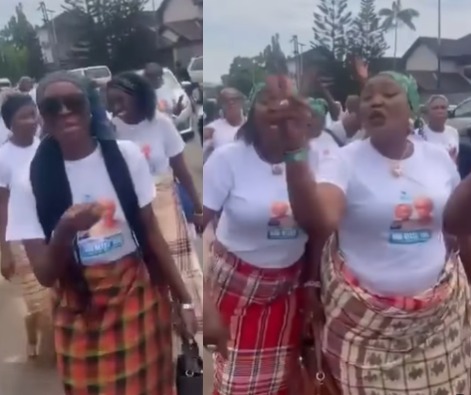 Rivers Women Rejects Presence Of State Administrator’s Wife, Call Her An Impostor [Video]