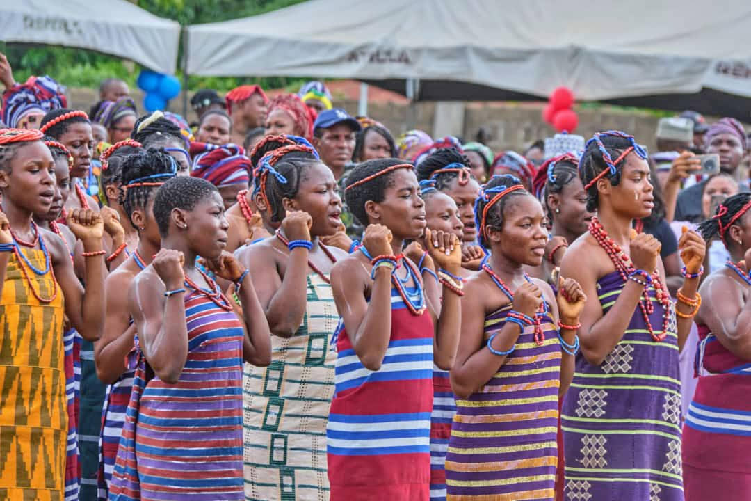Kogi Community Holds Traditional Ceremony To Initiate 103 Virgin Girls Into Womanhood