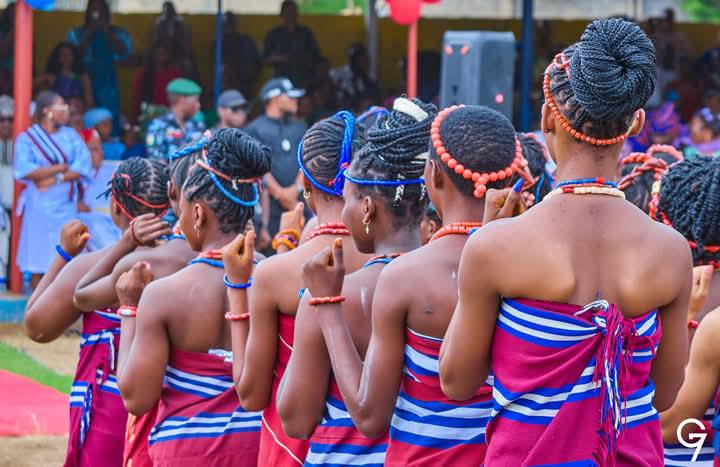 Kogi Community Holds Traditional Ceremony To Initiate 103 Virgin Girls Into Womanhood