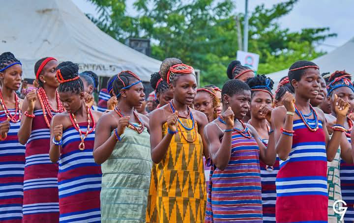 Kogi Community Holds Traditional Ceremony To Initiate 103 Virgin Girls Into Womanhood