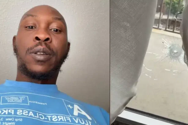 Seun Kuti Expresses Disbelief As Stray Bullet Strikes His Hotel Room In United States [Video]