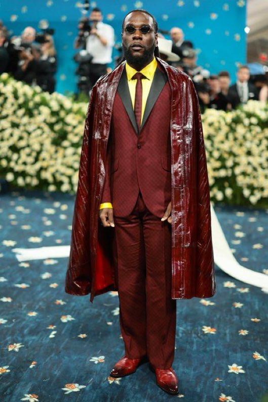 Photos Of Nigerian Stars Burna Boy, Tems, Ayra Starr, Chimamanda Adichie At 2025 MET Gala