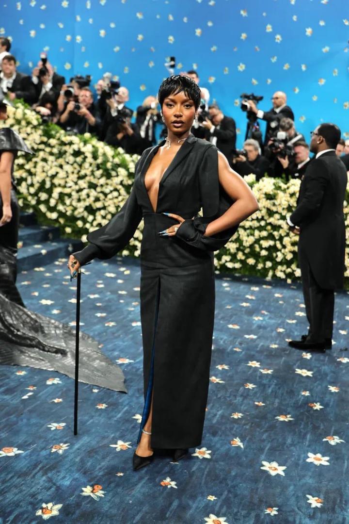 Photos Of Nigerian Stars Burna Boy, Tems, Ayra Starr, Chimamanda Adichie At 2025 MET Gala