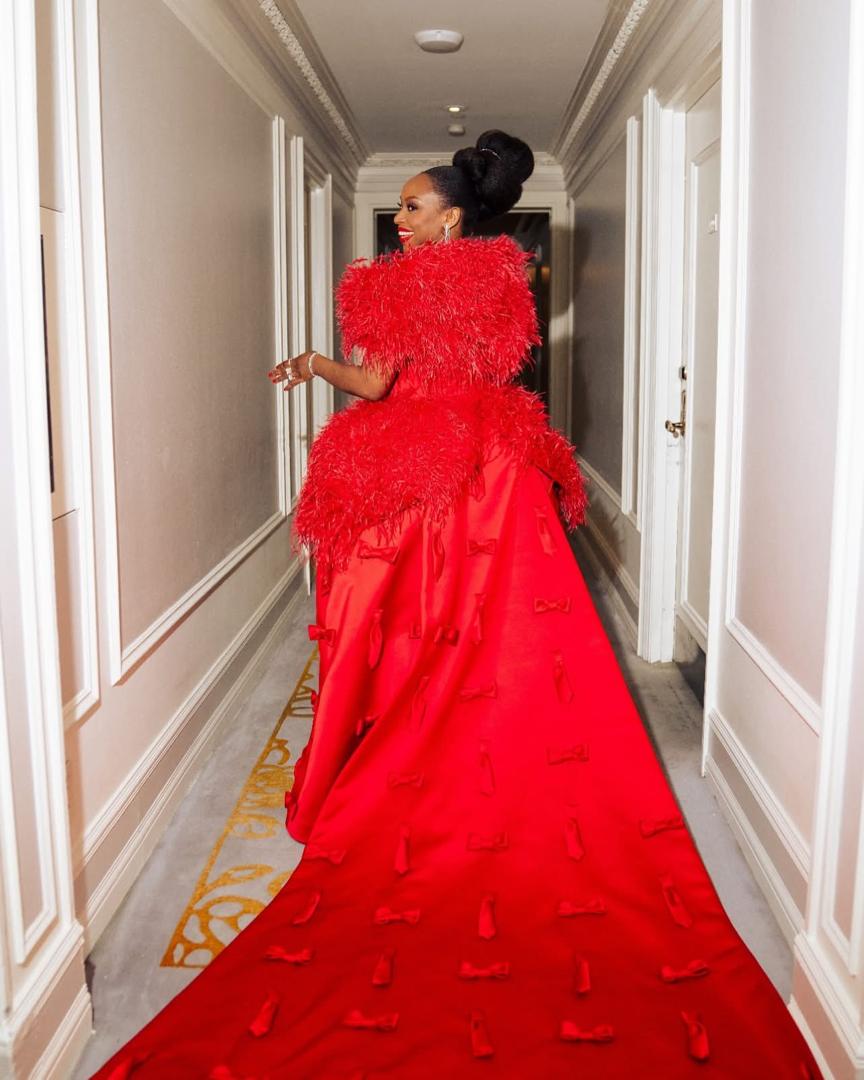 Photos Of Nigerian Stars Burna Boy, Tems, Ayra Starr, Chimamanda Adichie At 2025 MET Gala