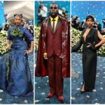 Photos Of Nigerian Stars Burna Boy, Tems, Ayra Starr, Chimamanda Adichie At 2025 MET Gala