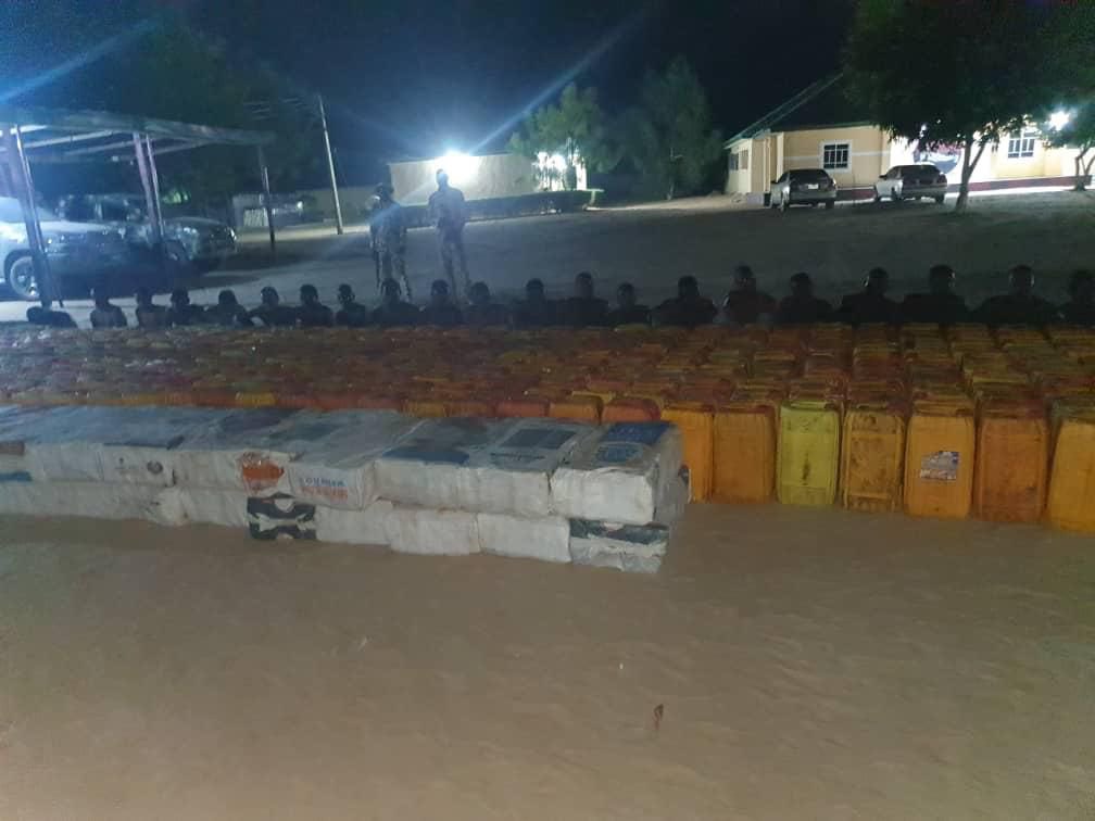 Soldiers Uncover Fuel Station Supplying Jerrycans Of Fuel To Boko Haram In Maiduguri
