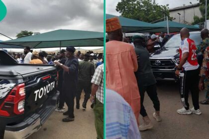 Lagos Council Chairman, Kolade Alabi Slumps During APC Meeting [Photos]