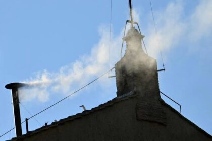 Cardinals Elect New Pope As White Smoke Rises Over Vatican