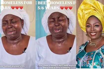 "I’m Sick And Homeless, My Child Is Missing" - Jumoke George Cries For Help