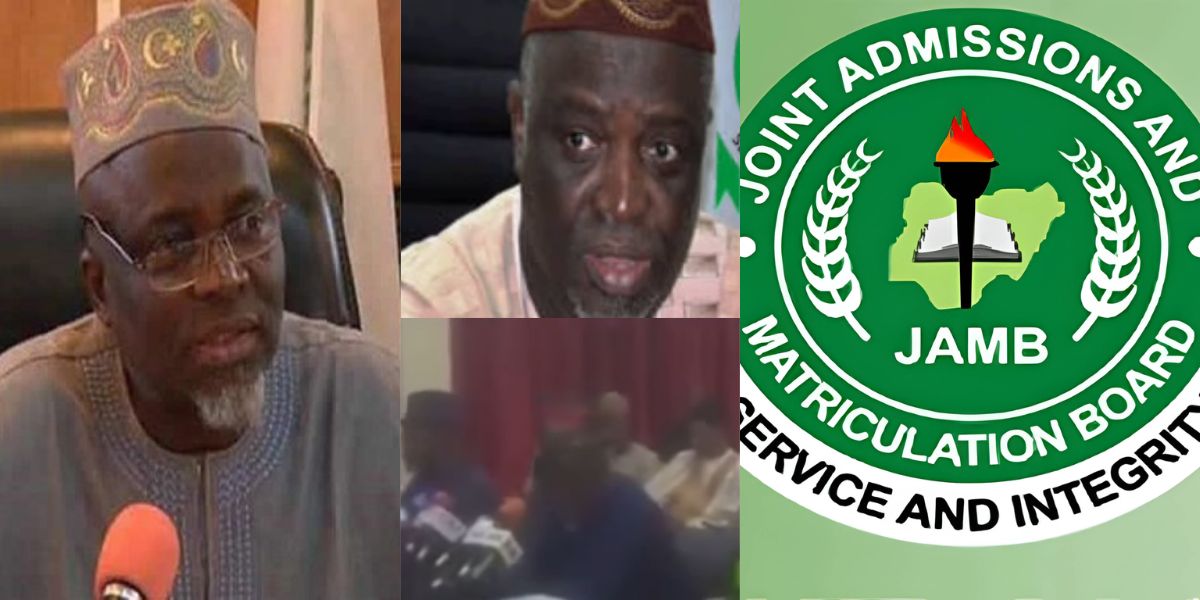 Ngerians Reacts JAMB Registrar, Ishaq Oloyede Bursts Into Tears Over Errors In 2025 UTME