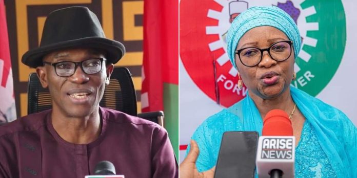 "I Dare You" - Nenadi Usman Challenges Julius Abure To Expose Peter Obi, Alex Otti