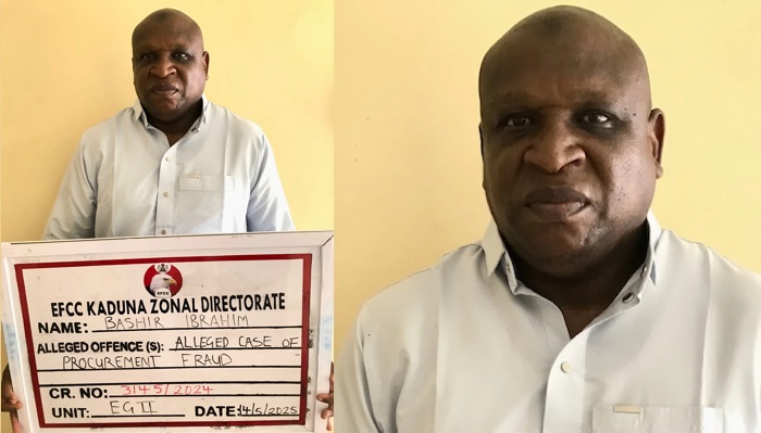 EFCC Arrests Former Kaduna Contractor, Bashir Ibrahim For Alleged N30bn Fraud