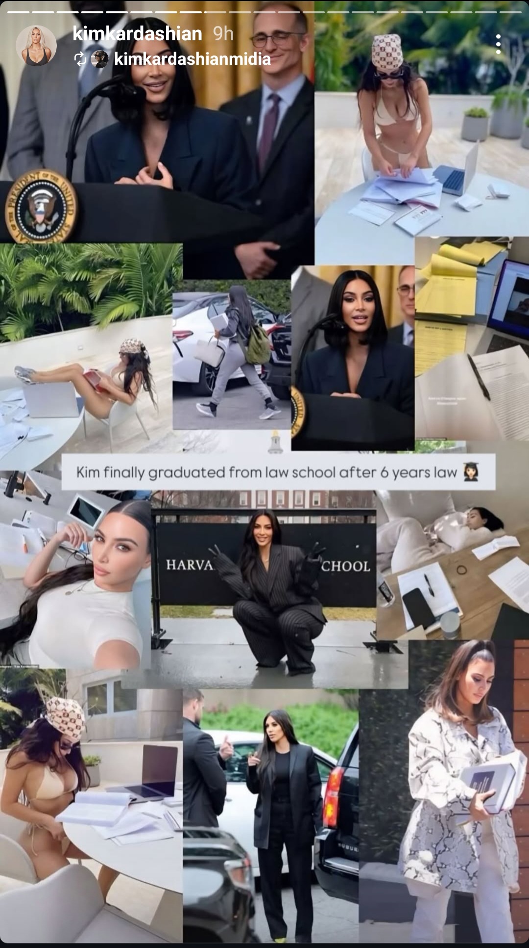 Kim Kardashian Finally Graduates From Law School After Six Years [Photos]