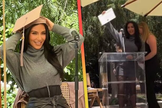 Kim Kardashian Finally Graduates From Law School After Six Years [Photos]