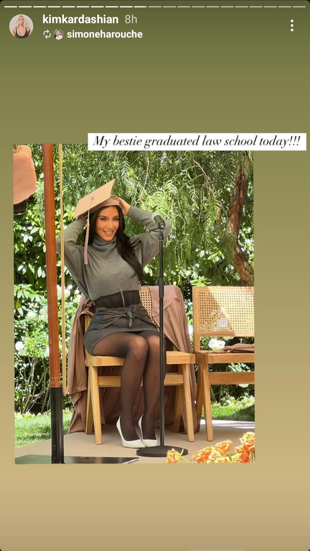 Kim Kardashian Finally Graduates From Law School After Six Years [Photos]